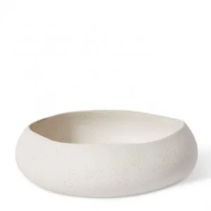 Matias Bowl - 39 x 39 x 13cm by Elme Living, a Vases & Jars for sale on Style Sourcebook