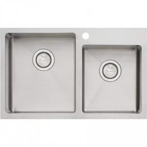 Apollo 1 & 3/4 Offset Bowl Sink by Apollo, a Kitchen Sinks for sale on Style Sourcebook