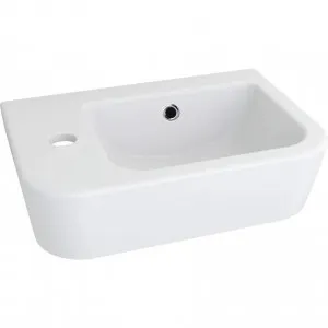 Dublin Compact Wall Hung Basin With Left Tap Landing by Dublin, a Basins for sale on Style Sourcebook