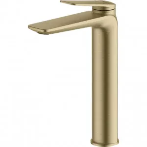 Paris Classic Gold Tower Basin Mixer by Paris, a Bathroom Taps & Mixers for sale on Style Sourcebook