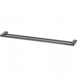 Madrid Gunmetal Double Towel Rail 800mm by Madrid, a Towel Rails for sale on Style Sourcebook