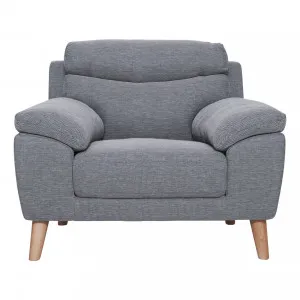 Bronco Armchair in Talent Denim by OzDesignFurniture, a Chairs for sale on Style Sourcebook