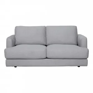 Temple 2 Seater Sofa in Belfast Grey by OzDesignFurniture, a Sofas for sale on Style Sourcebook