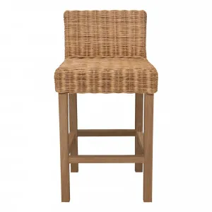 Sorrento Bar Chair in Clear Rattan / Havana Stain by OzDesignFurniture, a Bar Stools for sale on Style Sourcebook