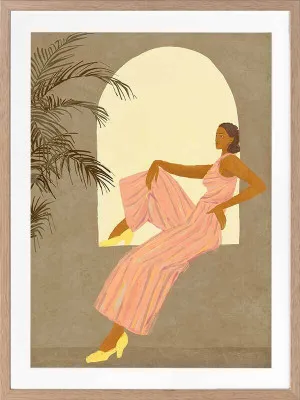 Solene Framed Art Print by Urban Road, a Prints for sale on Style Sourcebook