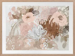 Blush Blossom Delight Framed Art Print by Urban Road, a Prints for sale on Style Sourcebook