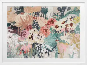 Floral Orchestra Framed Art Print by Urban Road, a Prints for sale on Style Sourcebook