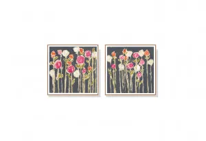 Set of 2 Laurels Lollies Wall Art Canvas 3 sizes available 50cm x 50cm by Luxe Mirrors, a Artwork & Wall Decor for sale on Style Sourcebook