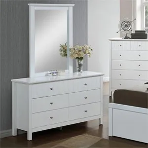 Olsen Wooden 6 Drawer Dresser (Mirror Not Included) by Glano, a Dressers & Chests of Drawers for sale on Style Sourcebook