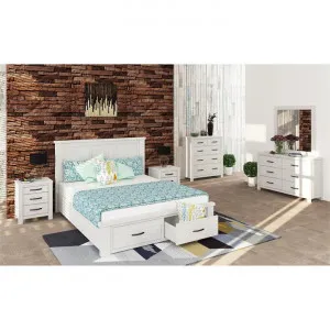 Lakeland Mountain Ash Timber 5 Piece Bedroom Suite with Dresser & Mirror, King by Dodicci, a Bedroom Sets & Suites for sale on Style Sourcebook