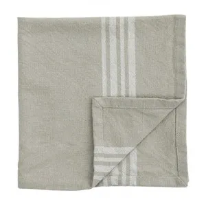 Rivergarth Stonewashed Cotton Napkin, Pack of 4, Grey by Casa Bella, a Table Cloths & Runners for sale on Style Sourcebook