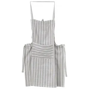 Selkirk Organic Cotton Apron, Taupe Stripe by Casa Bella, a Aprons for sale on Style Sourcebook