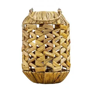 Nevis Water Hyacinth Lantern by Casa Bella, a Lanterns for sale on Style Sourcebook