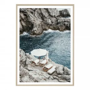 Coastal Rocks Framed Print in 45 x 62cm by OzDesignFurniture, a Prints for sale on Style Sourcebook