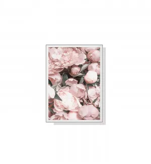 Pink Peonies Wall Art Canvas 4 sizes available 70cm x 50cm by Luxe Mirrors, a Artwork & Wall Decor for sale on Style Sourcebook