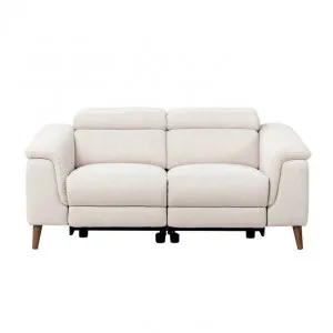 Dylan Orson Almond with 2 Electric Recliner Sofa - 2 Seater by James Lane, a Sofas for sale on Style Sourcebook