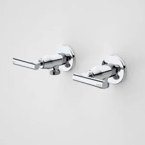 Elegance Lever Washing Machine Set (Pair) | Made From Brass In Chrome Finish By Caroma by Caroma, a Laundry Taps for sale on Style Sourcebook