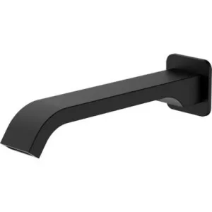 Barcelona Wall Spout 6Star | Made From Brass In Matte Black By Oliveri by Oliveri, a Bathroom Taps & Mixers for sale on Style Sourcebook