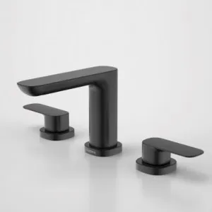 Contura Basin Set | Made From Brass In Black By Caroma by Caroma, a Bathroom Taps & Mixers for sale on Style Sourcebook