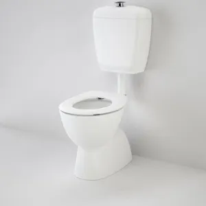 Care 400 Connector (S Trap) Suite With Caravelle Care Single Flap Seat - In White By Caroma by Caroma, a Toilets & Bidets for sale on Style Sourcebook