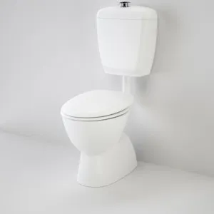 Care 400 Connector Trid Sov Snv Suite With Caravelle Care Double Flap Seat 4Star In White By Caroma by Caroma, a Toilets & Bidets for sale on Style Sourcebook