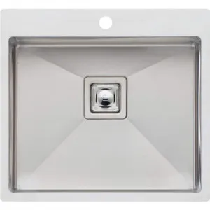 Professional Series Inset Single Grand Bowl Topmount Sink With Acc 550mm 1Th | Made From Stainless Steel | 46L By Oliveri by Oliveri, a Kitchen Sinks for sale on Style Sourcebook