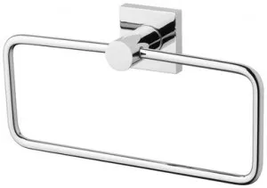 Radii Hand Towel Holder With Square Plate Chrome In Chrome Finish By Phoenix by PHOENIX, a Towel Rails for sale on Style Sourcebook