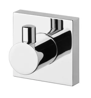 Radii Robe Hook With Square Plate Chrome In Chrome Finish By Phoenix by PHOENIX, a Shelves & Hooks for sale on Style Sourcebook