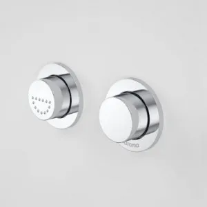 Invisi Series IiÂ® Round Dual Flush Raised Care Remote Buttons Chrome | Made From Plastic In Chrome Finish By Caroma by Caroma, a Toilets & Bidets for sale on Style Sourcebook