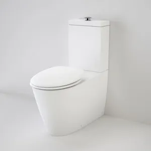 Care 800 Cleanflush® Wall Faced Toilet Suite With Caravelle Double Flap Seat Back Entry 4Star In White By Caroma by Caroma, a Toilets & Bidets for sale on Style Sourcebook