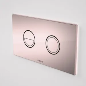 Invisi Series IiÂ® Round Dual Flush Plate & Buttons (Metal) Rose Gold In Pink/Golden By Caroma by Caroma, a Toilets & Bidets for sale on Style Sourcebook