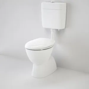 Care 200 V2 Connector (S Trap) Suite With Caravelle Care Double Flap Seat - In White By Caroma by Caroma, a Toilets & Bidets for sale on Style Sourcebook