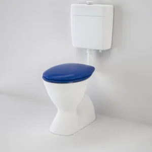 Cosmo Care V2 Connector Snv Suite With Caravelle Care Double Flap 4Star In Blue/Sorrento Blue By Caroma by Caroma, a Toilets & Bidets for sale on Style Sourcebook