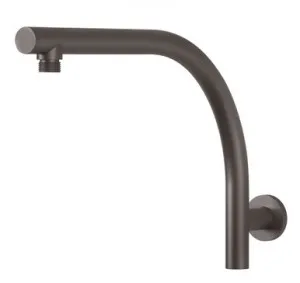 Rush High-Rise Shower Arm Only | Made From Brass In Gunmetal By Phoenix by PHOENIX, a Showers for sale on Style Sourcebook