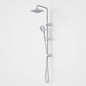 Luna System Shower On Rail With Overhead 4Star | Made From Brass In Chrome Finish By Caroma by Caroma, a Showers for sale on Style Sourcebook