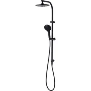 Rome Dual Shower Set Matte 3Star | Made From Brass/ABS In Black By Oliveri by Oliveri, a Showers for sale on Style Sourcebook