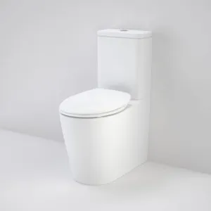 Care 660 Ambulant Cleanflush® Wall Faced Close Coupled Easy Height Back Entry Suite With Double Flap Seat 4Star In White By Caroma by Caroma, a Toilets & Bidets for sale on Style Sourcebook