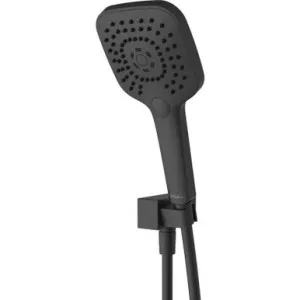 Monaco Hand Shower With Bracket Matte 3Star | Made From Brass/ABS In Black By Oliveri by Oliveri, a Showers for sale on Style Sourcebook