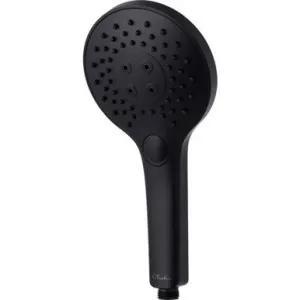 Rome Hand Shower Head Matte 3 Function 3Star | Made From ABS In Black By Oliveri by Oliveri, a Showers for sale on Style Sourcebook