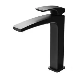 Rush Hob Tall/Vessel Basin Mixer 6Star | Made From Brass In Matte Black By Phoenix by PHOENIX, a Bathroom Taps & Mixers for sale on Style Sourcebook