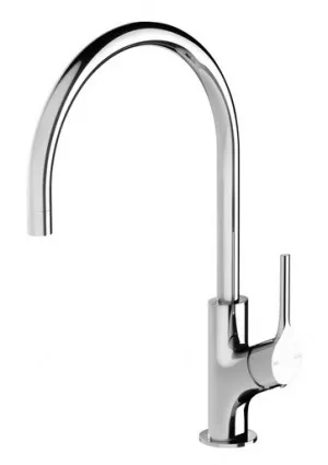 Vivid Slimline Oval Sink Mixer With 220mm Gooseneck Spout 5Star | Made From Brass In Chrome Finish By Phoenix by PHOENIX, a Kitchen Taps & Mixers for sale on Style Sourcebook