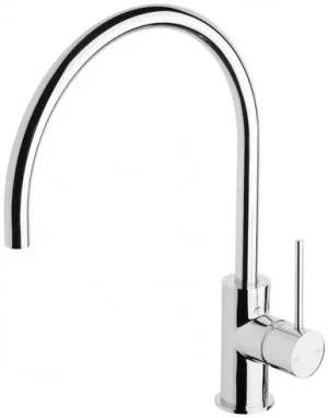Vivid Slimline Sink Mixer (220mm Gooseneck Spout) 4Star | Made From Brass In Chrome Finish By Phoenix by PHOENIX, a Kitchen Taps & Mixers for sale on Style Sourcebook