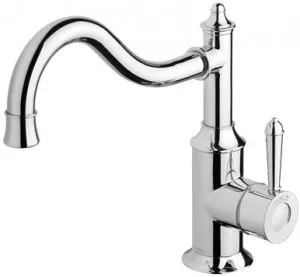 Nostalgia Sink Mixer 220mm Shepherds Crook 4Star | Made From Brass In Chrome Finish By Phoenix by PHOENIX, a Kitchen Taps & Mixers for sale on Style Sourcebook