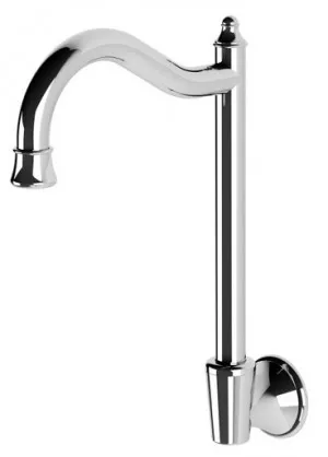 Nostalgia Wall Sink Spout/Outlet Shepherds Crook 3Star | Made From Brass In Chrome Finish By Phoenix by PHOENIX, a Kitchen Taps & Mixers for sale on Style Sourcebook