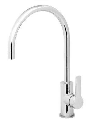 Subi Gooseneck Sink Mixer 4Star | Made From Brass In Chrome Finish By Phoenix by PHOENIX, a Kitchen Taps & Mixers for sale on Style Sourcebook
