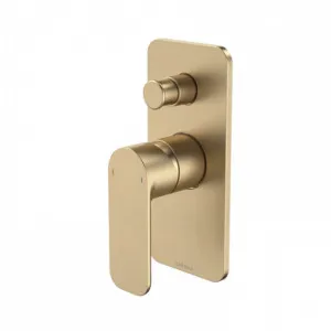 Luna Bath/Shower Mixer With Diverter Brushed | Made From Brass/Brushed Brass By Caroma by Caroma, a Bathroom Taps & Mixers for sale on Style Sourcebook