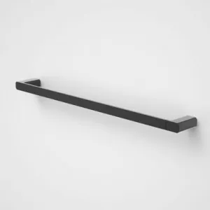 Luna Single Towel Rail 630mm | Made From Brass In Black By Caroma by Caroma, a Towel Rails for sale on Style Sourcebook