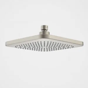 Luna Overhead Shower Head Square 4Star | Made From Brass In Brushed Nickel By Caroma by Caroma, a Showers for sale on Style Sourcebook