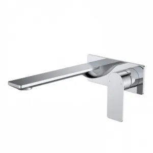 Urbane II 220mm Wall Basin/Bath Mixer - Rectangular Cover Plate - - Sales Kit 6Star | Made From Brass In Chrome Finish By Caroma by Caroma, a Bathroom Taps & Mixers for sale on Style Sourcebook