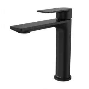 Urbane II Mid Tower Basin Mixer Matte 6Star | Made From Brass In Black By Caroma by Caroma, a Bathroom Taps & Mixers for sale on Style Sourcebook